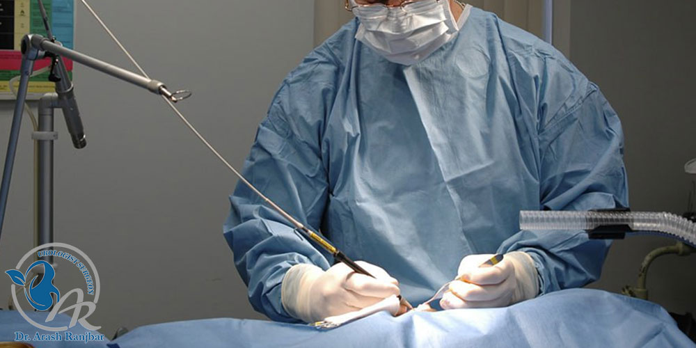 عمل لیزر سنگ کلیه