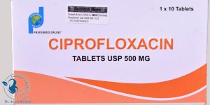 قرص سیپروفلوکساسین برای عفونت ادراری