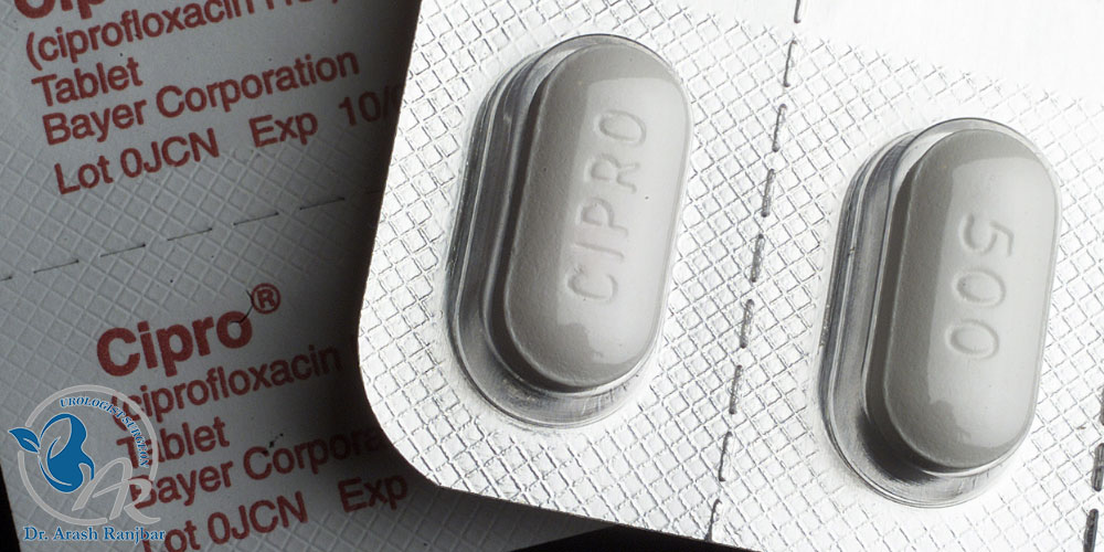 قرص سیپروفلوکساسین برای عفونت ادراری